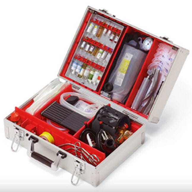 First aid emergency case PARAMEDICBOX WestMedGroup transport