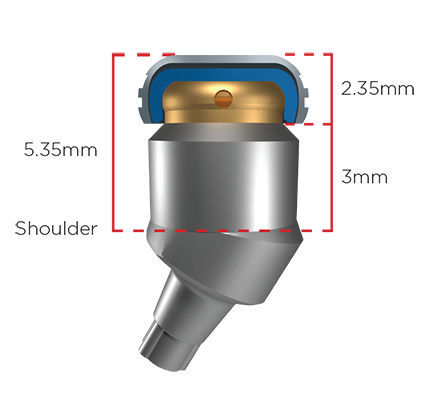 Angled implant abutment - Zest Dental Solutions - titanium / external ...