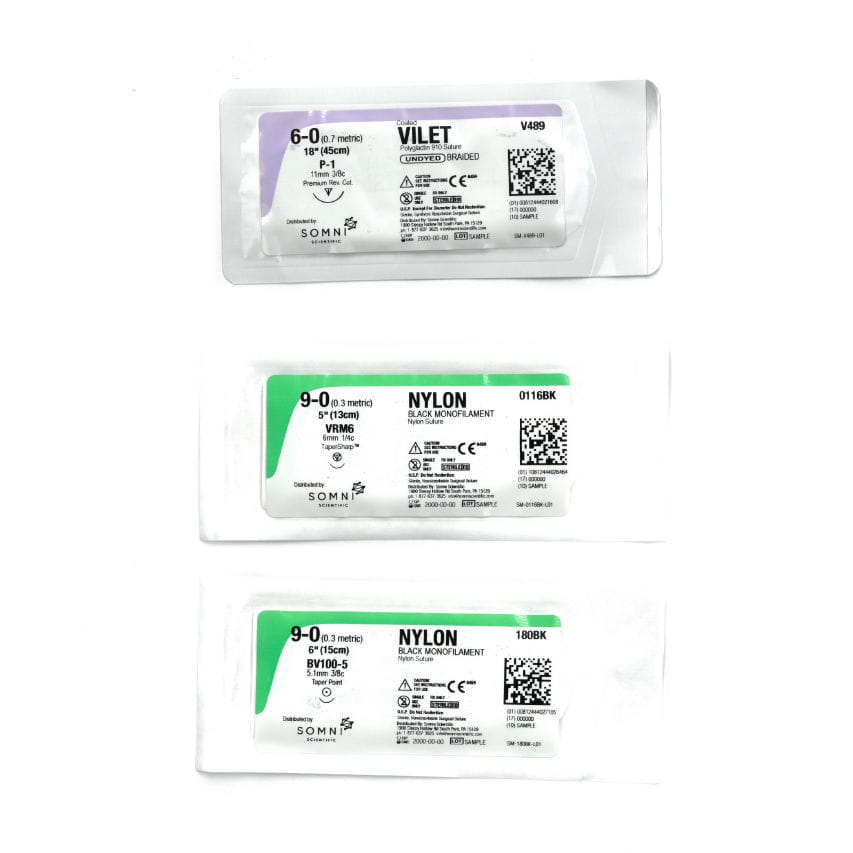 Non Absorbable Threads Non-absorbable suture thread - Riverlon™ - Somni Scientific ...