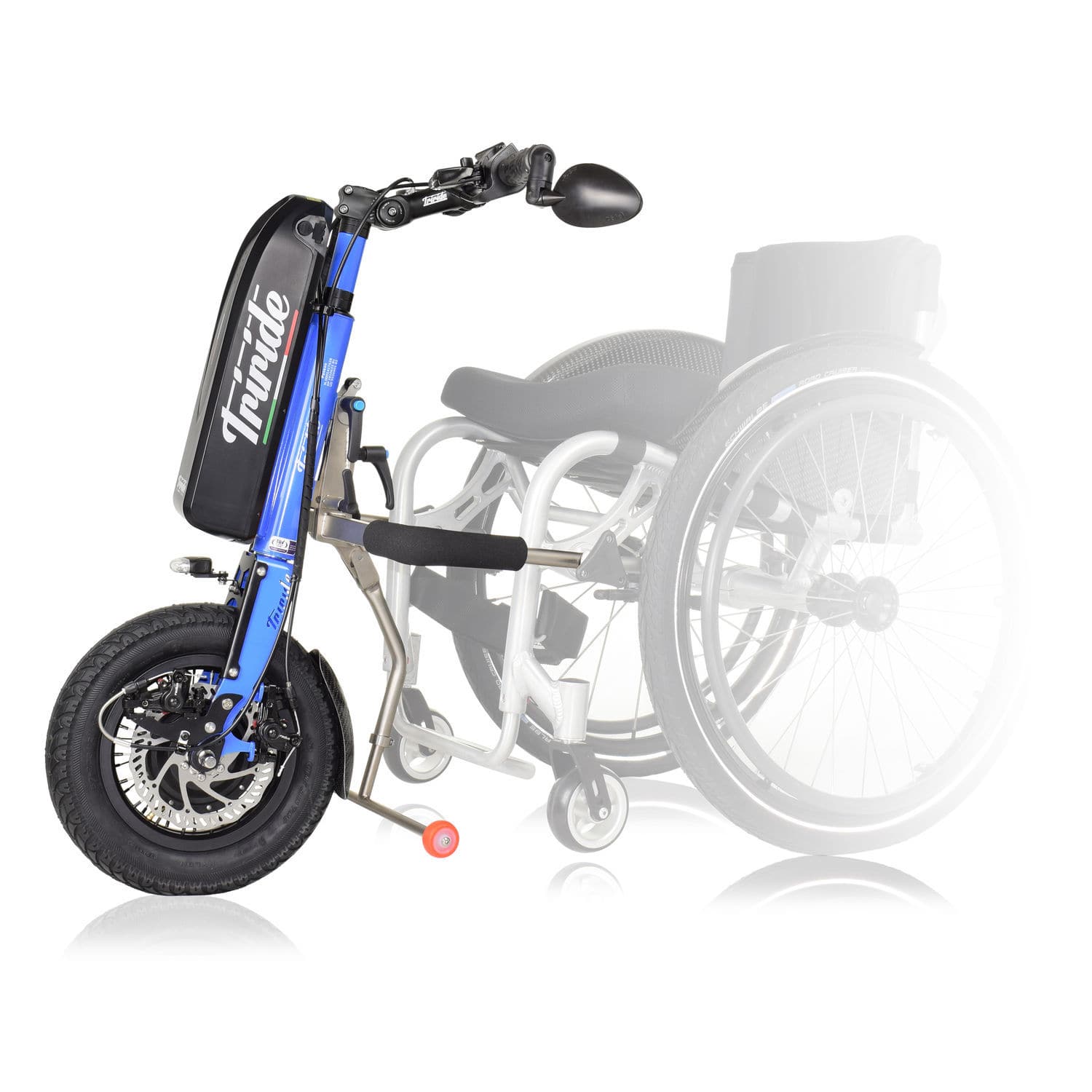 Electric wheelchair drive unit SPECIAL LIGHT Triride Italia front