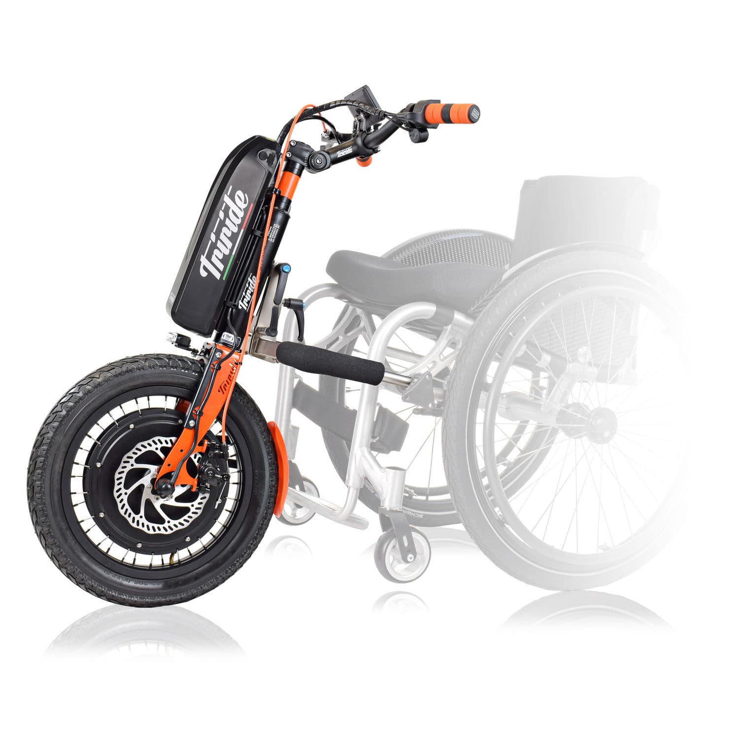 Electric wheelchair drive unit SPECIAL HP16 Triride Italia front