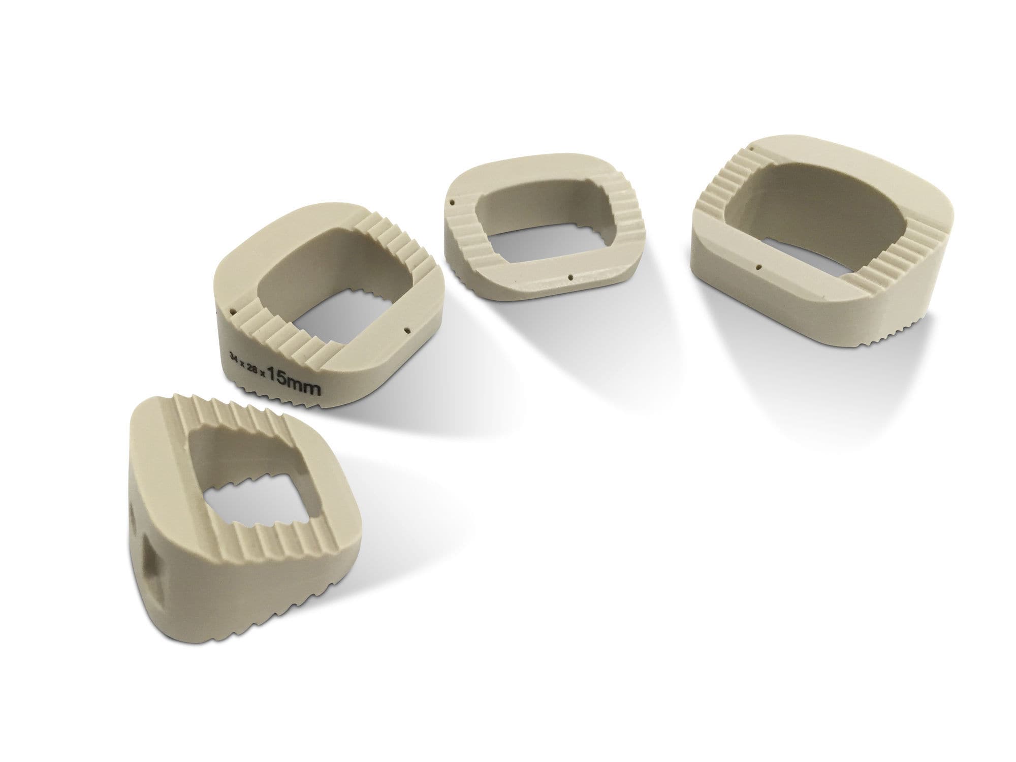 Lumbar interbody fusion cage / anterior / PEEK Xenco Medical