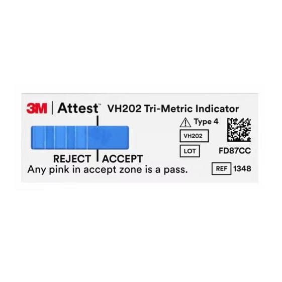 Sterilization test strip Attest™ 3M Health Care hydrogen peroxide