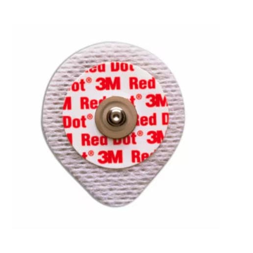 Cardiac Holter monitor electrode Red Dot™2238 3M Health Care pediatric / flexible