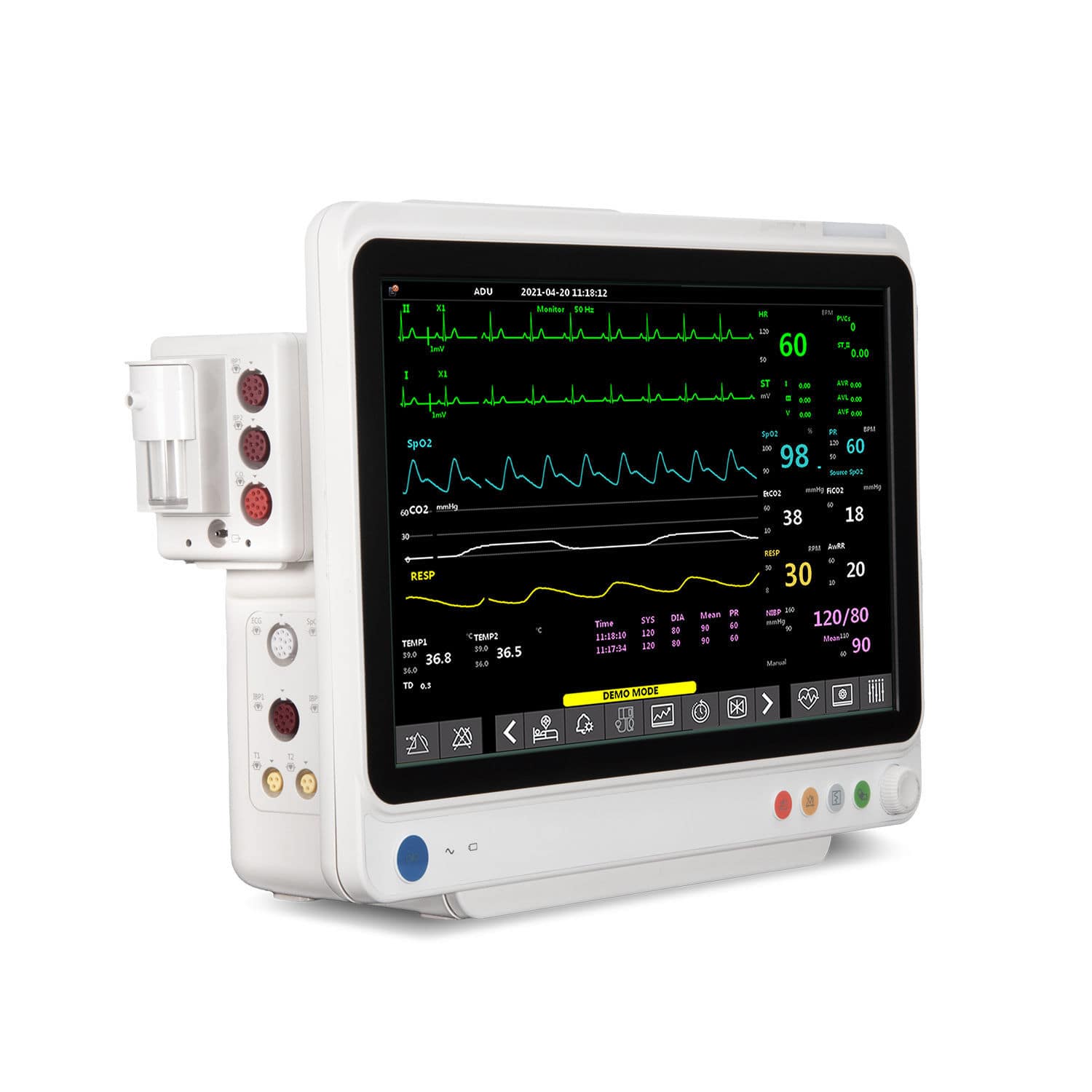 Compact multi-parameter monitor - W series - Shenzhen Witleaf Medical ...