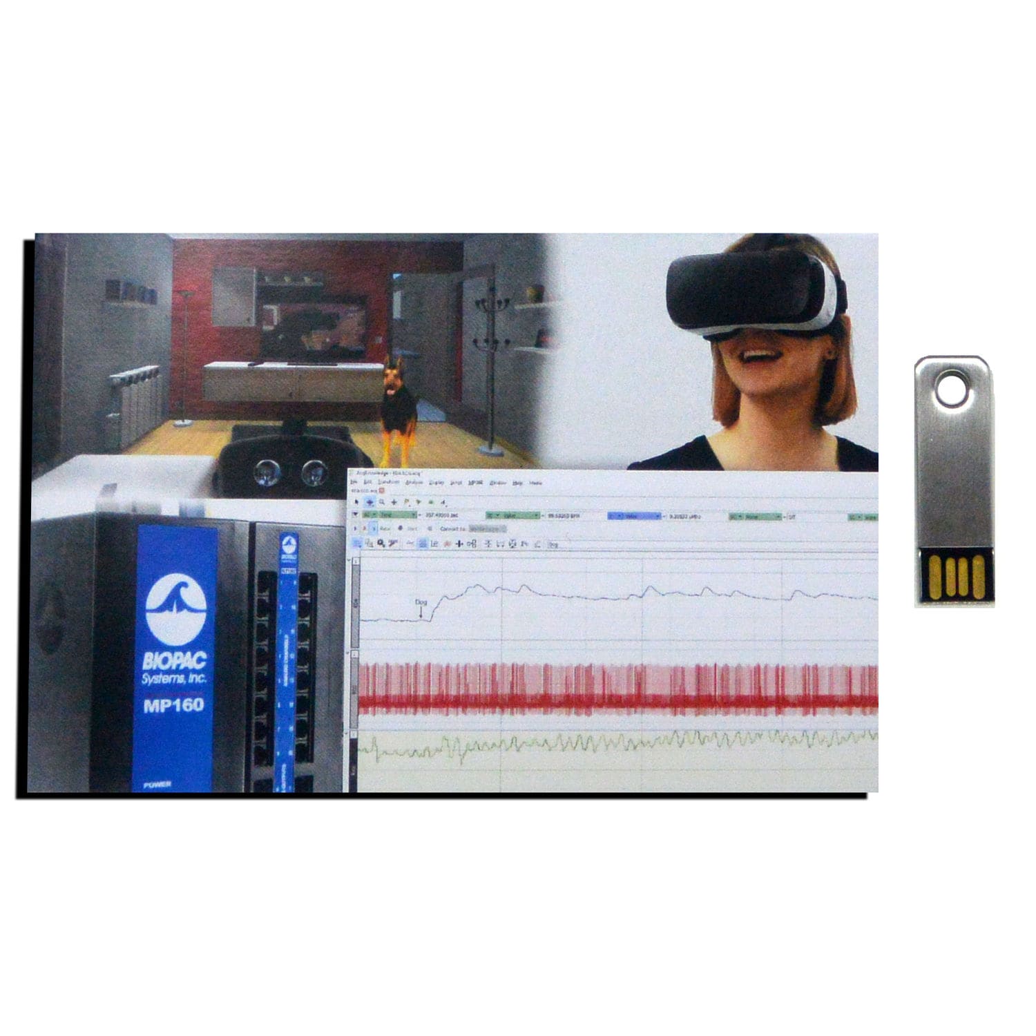 Analysis software unity biopac systems for control acquisition