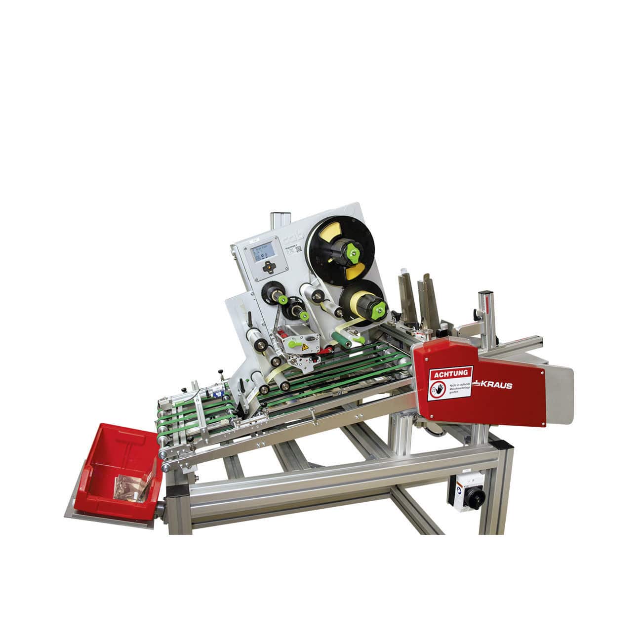 Carton labeling machine - HSFECO - b+b Automations- und ...