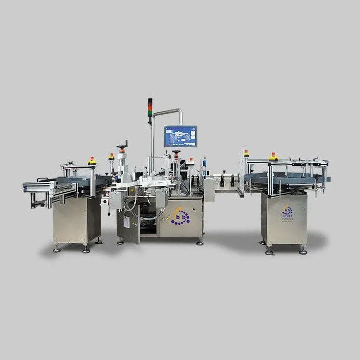 Bottle Labeling Machine - VRM Series - B+b Automations- Und ...