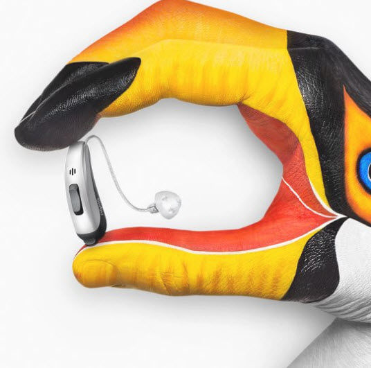 Mini RIC hearing aid - Pure™ 312 Nx. - Signia - remote-controlled