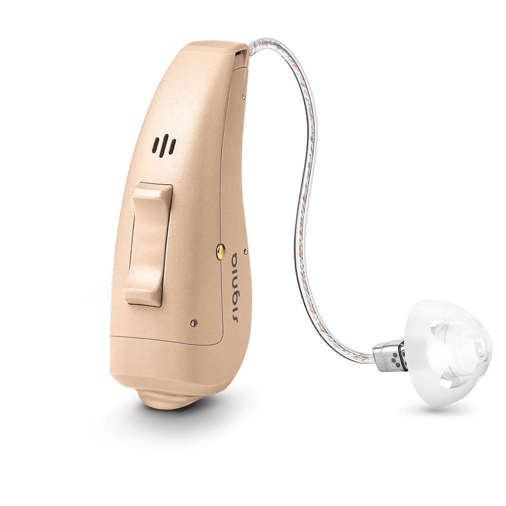 RIC hearing aid Carat primax Signia remotecontrolled