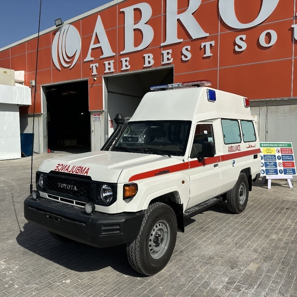 Van ambulance Toyota Land Cruiser Abronn fzehttps//www.medicalexpo