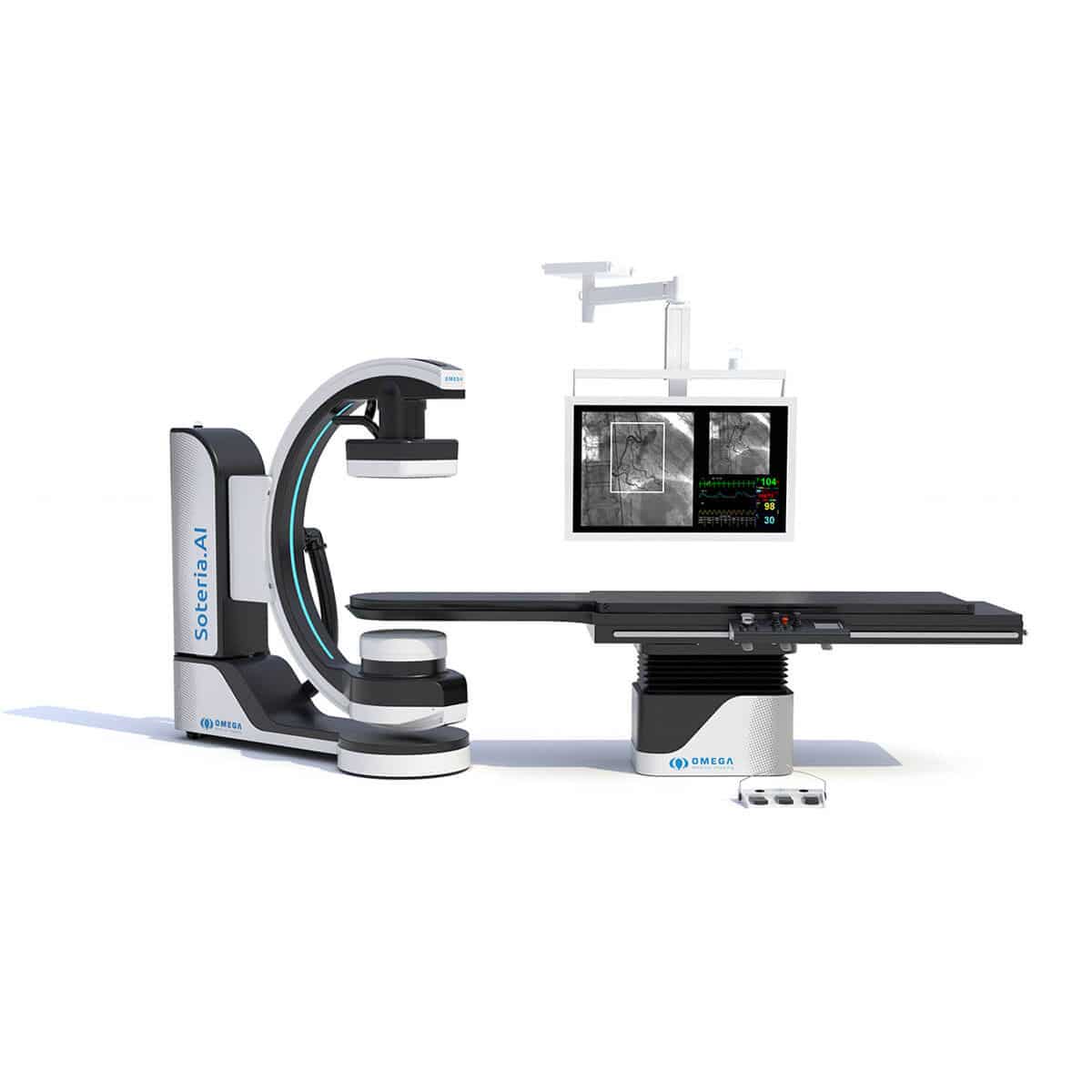 Fluoroscopy system Omega Medical Imaging digital / for cardiac