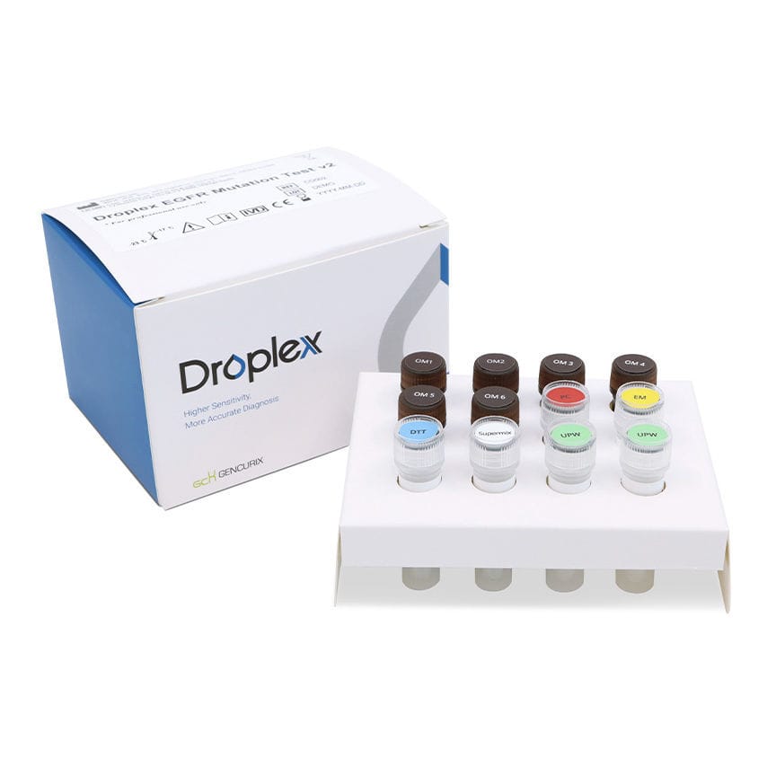 Genetic mutation test kit - Droplex v2 - Gencurix - for lung cancer ...