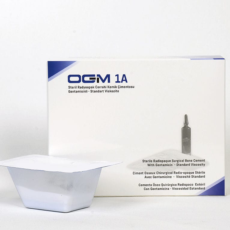 Orthopedic surgery bone cement OGM1A 20 ORMED GRUP MEDİCAL