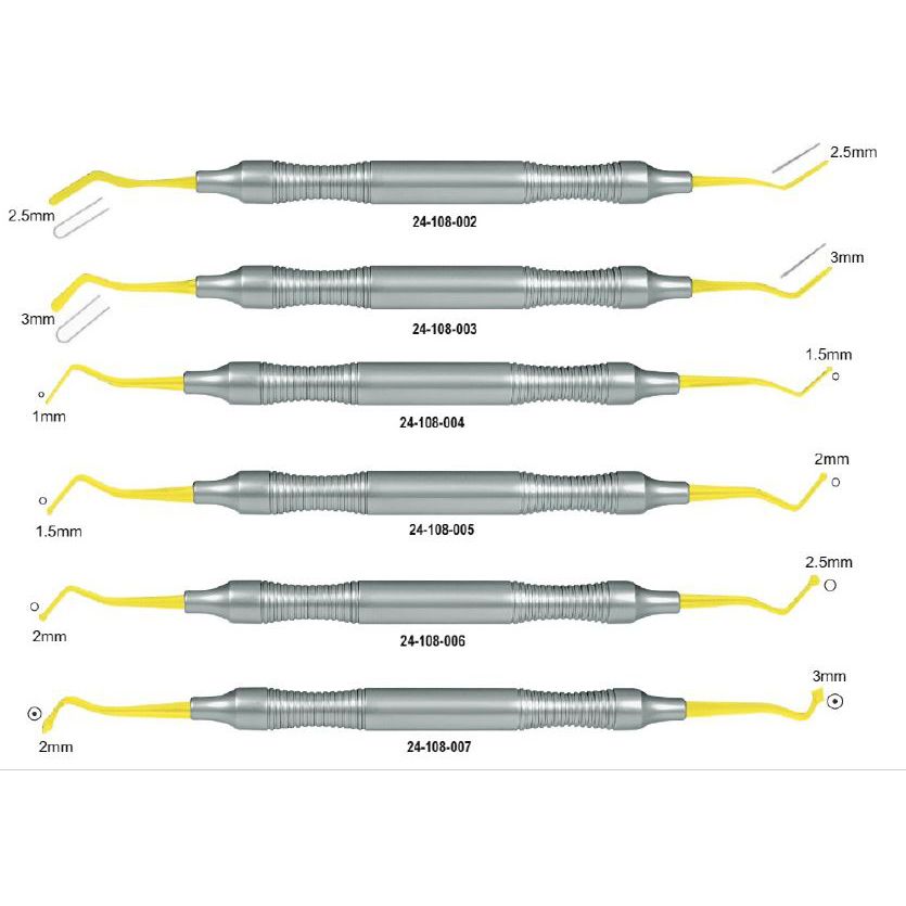 Dental composite modeling instrument 24108001 007 J+K
