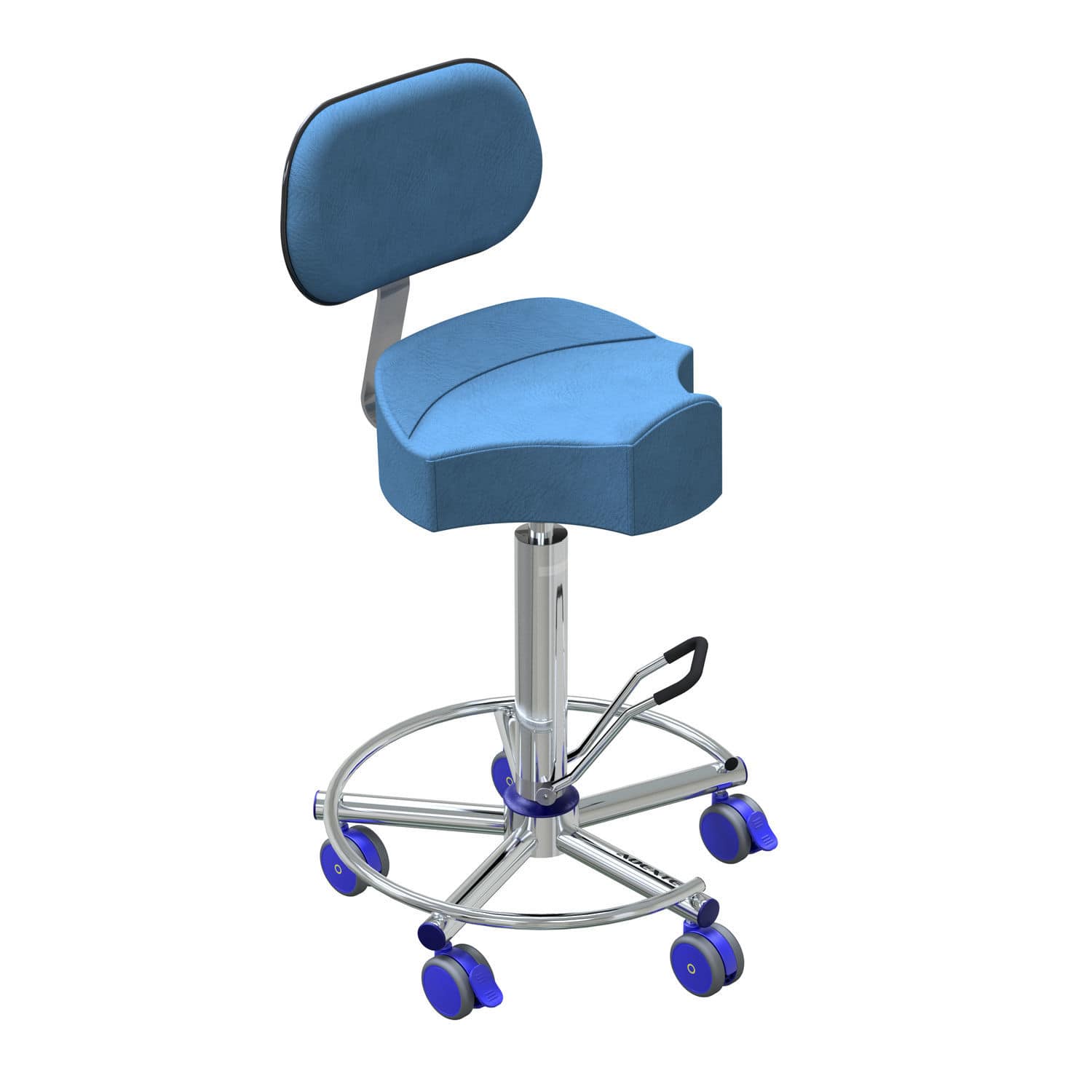 Operating room stool - 108315-EVO - Adexte - for surgeons / height ...