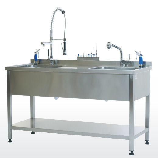 Medical sink 203.7020 SEBA HANDELS laboratory / 2station