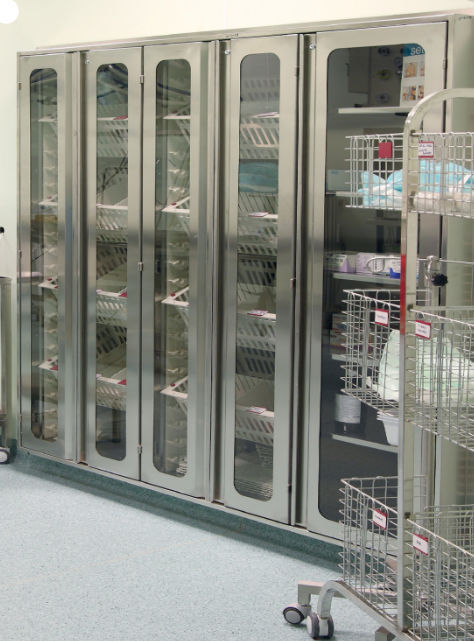 Storage Operating Room Operating room cupboard - 219.5013 - SEBA HANDELS - with door / with ...