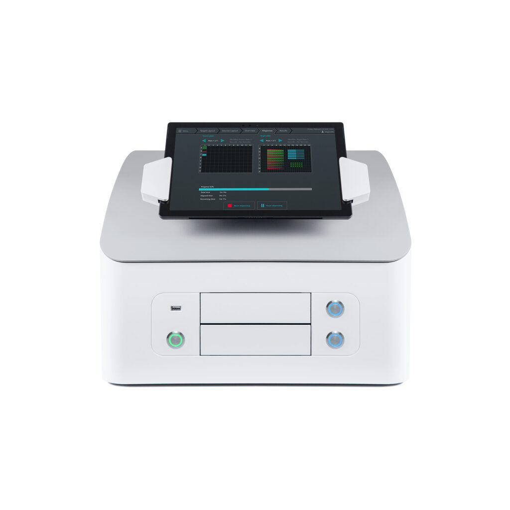 Automatic media dispenser I.DOT cytena GmbH for microplates / laboratory / NGS