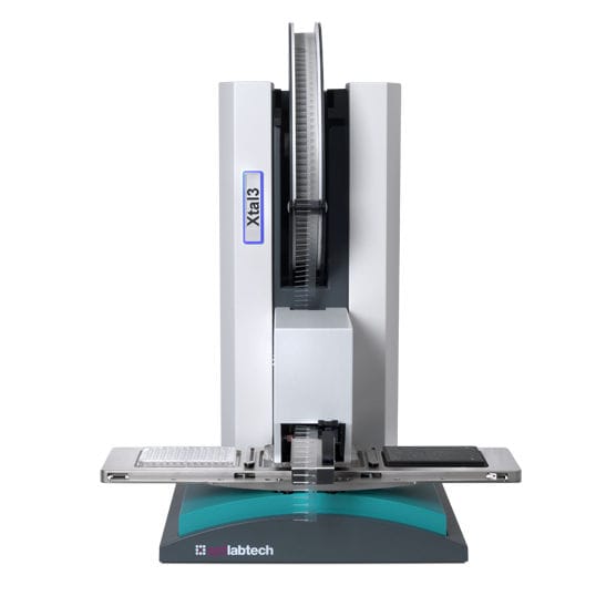 Automated protein analyzer mosquito® Xtal3 SPT Labtech laboratory