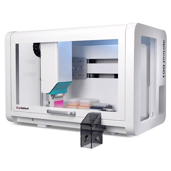 Pipetting laboratory automation system apricot DC1 SPT Labtech