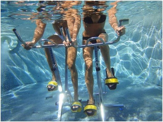 pool exercise bike