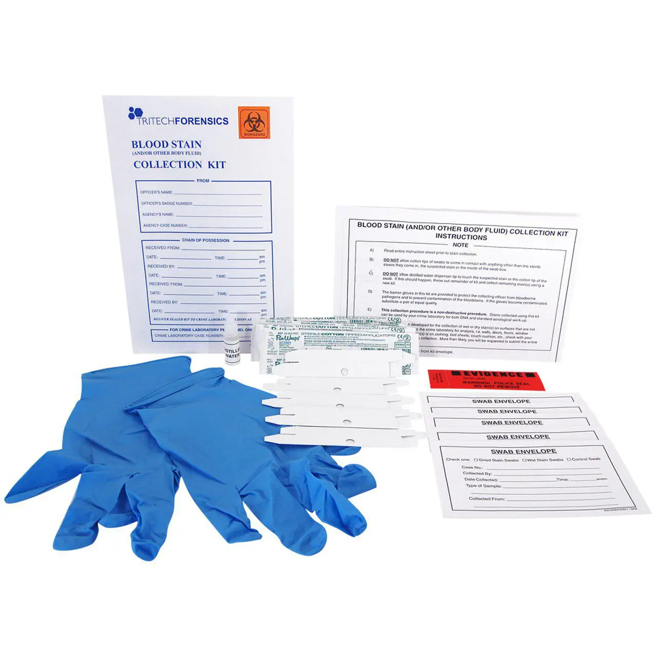 Blood collection kit - BSC-0GEN - Tritech Forensics - laboratory