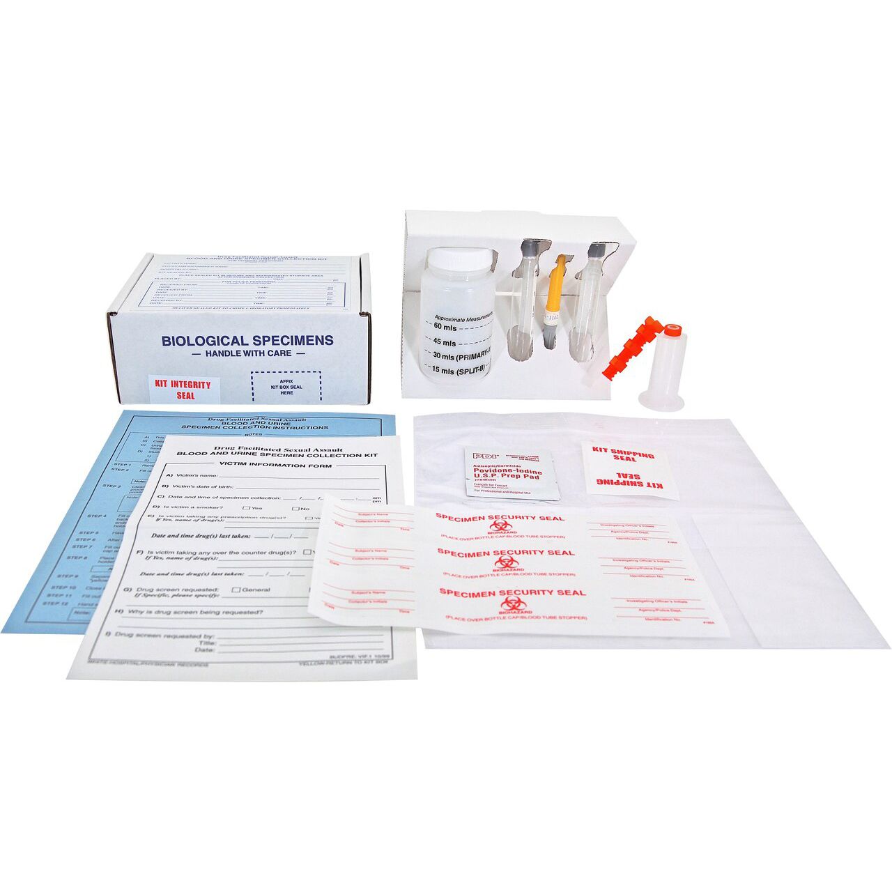 Blood collection kit BUDFRE Tritech Forensics urine / laboratory