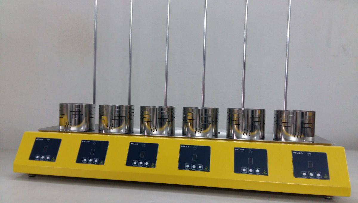 Digital laboratory heating multimantle EFLAB multiplevolume