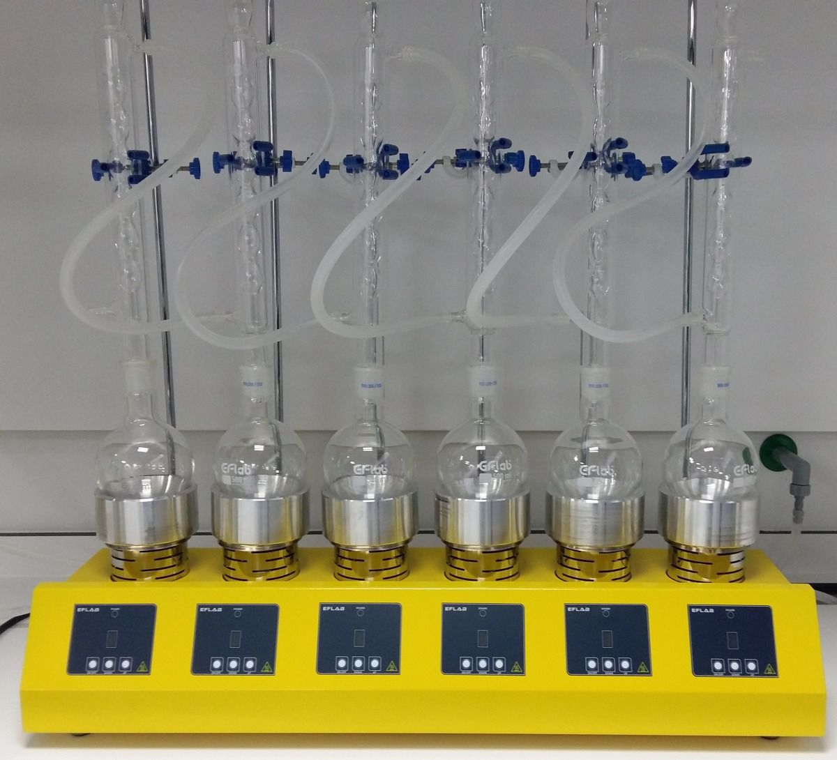 Soxhlet laboratory extractor EFSOX series EFLAB manual / solidliquid