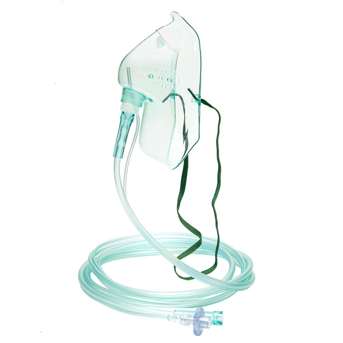 Capnography oxygen mask - R01A10011F - Well Lead Medical - adjustable