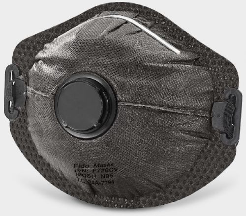 6-Pack Reusable Dust Masks With 24 Filters - Adjustable Respirator For Woodworking