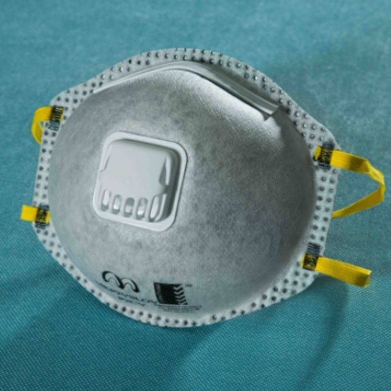 FFP2 respirator - MKP2VSLOV - Makrite - with exhalation valve / disposable