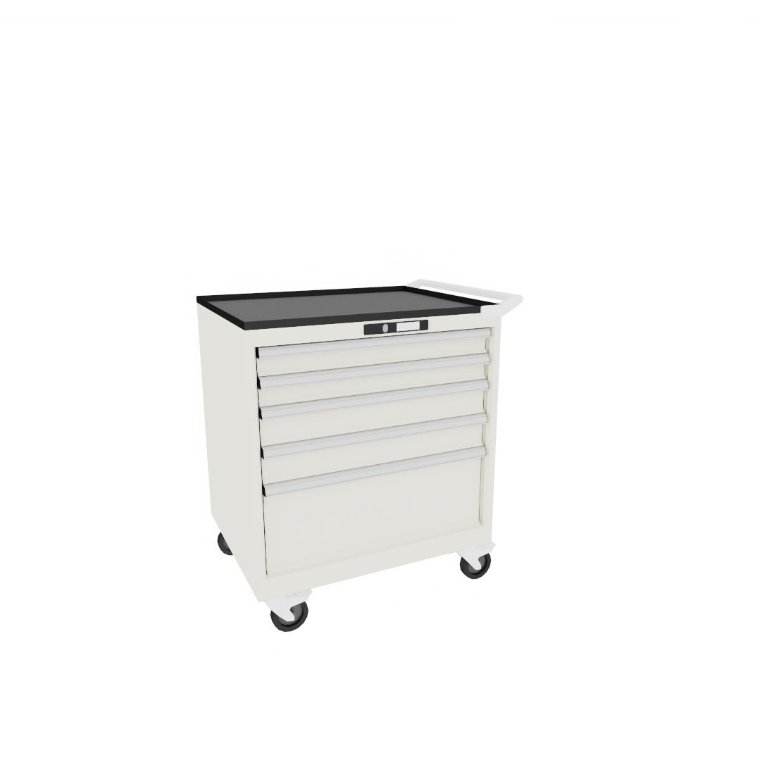 on casters 78.608.110 LISTA 5drawer