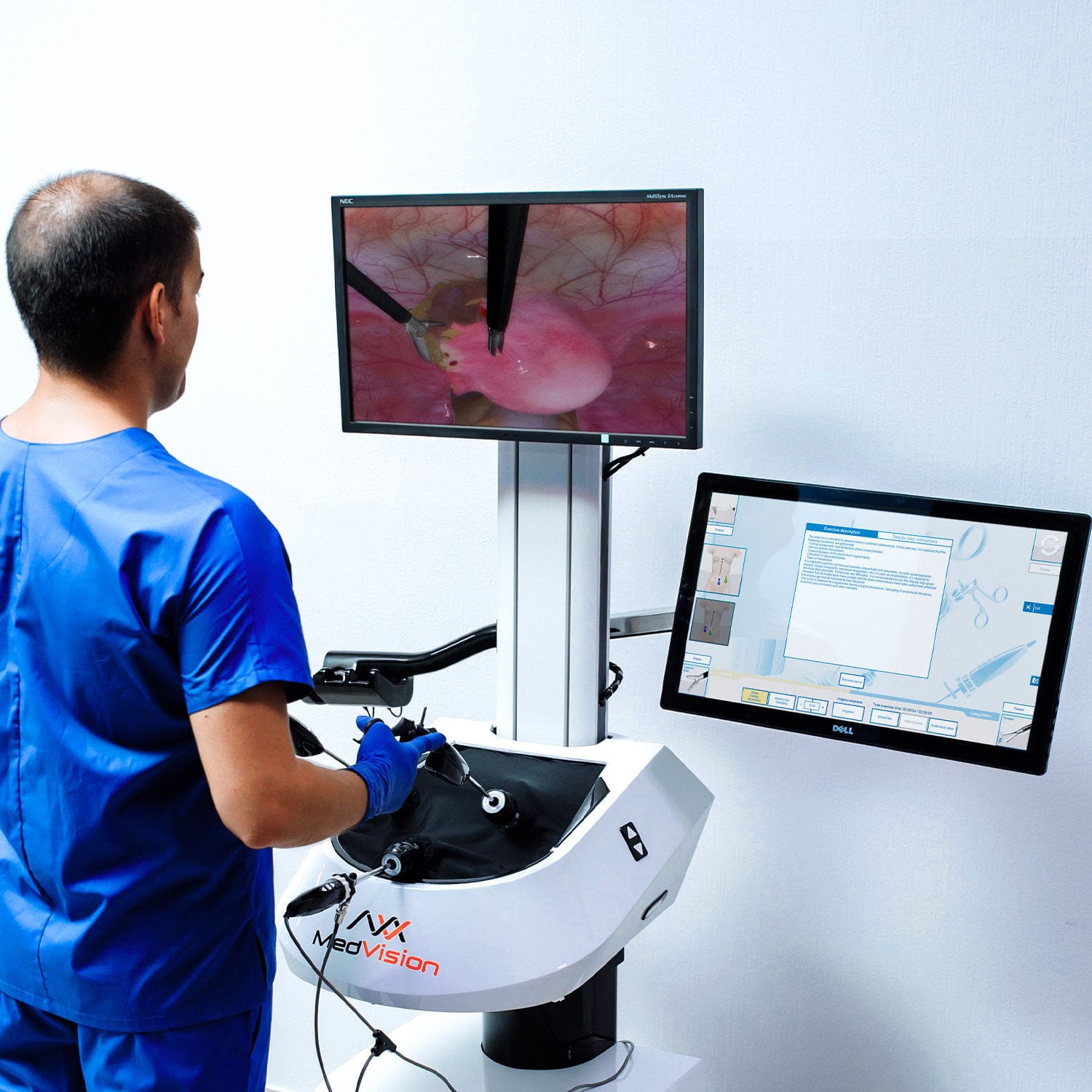 Laparoscopy simulator LAPVISION STANDARD MedVision Group mobile