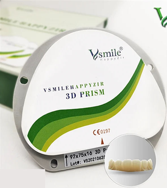 Zirconia dental material Hunan Vsmile Biotechnology Co. Ltd CAD/CAM