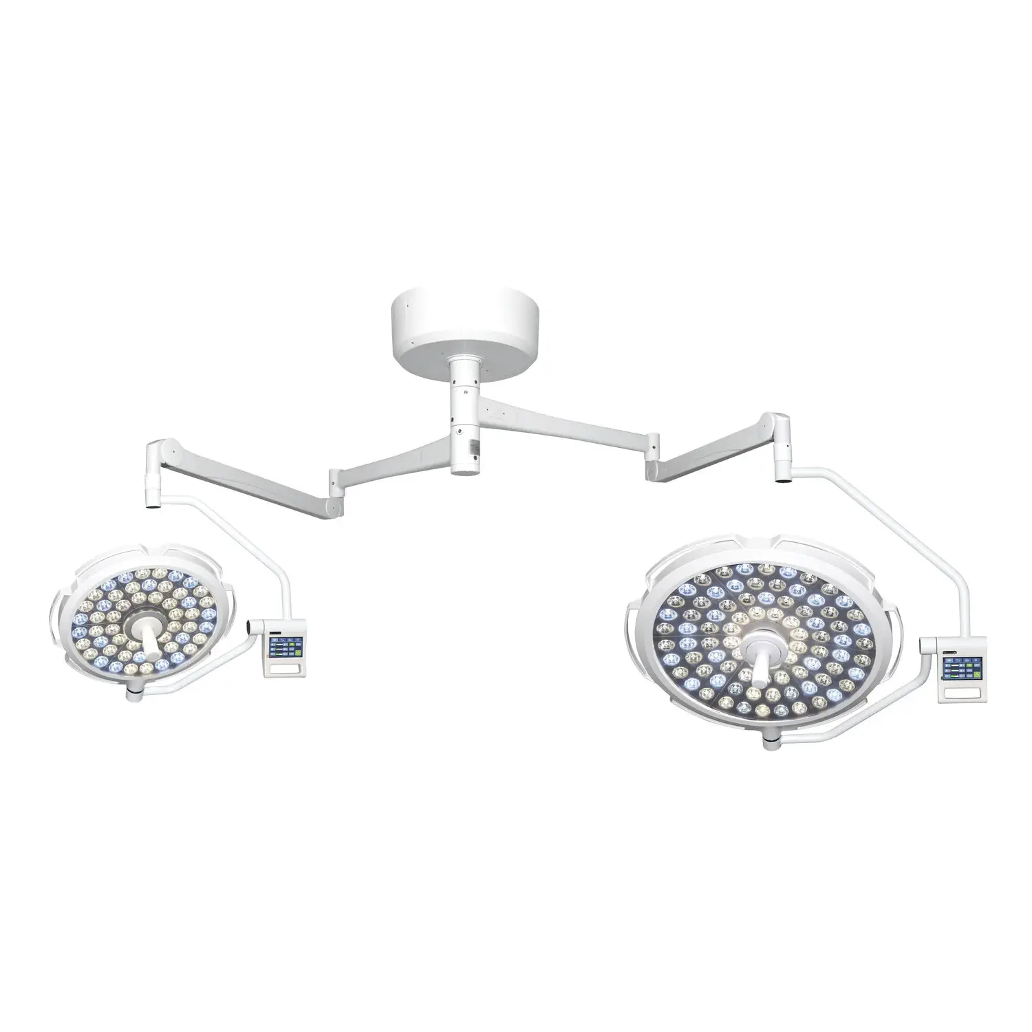 Ceiling-mounted surgical light - ZW-G700/500 - Hunan Mplent