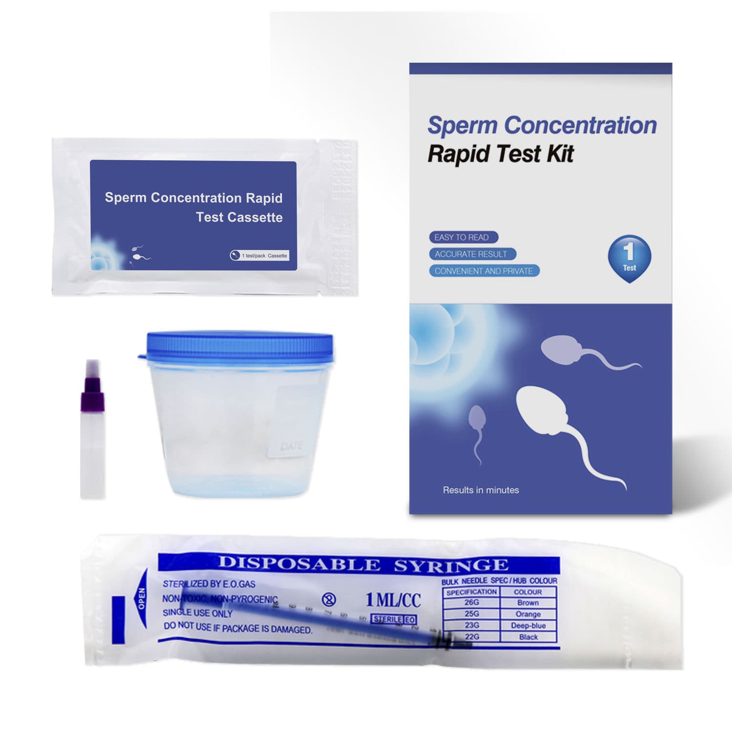 Sperm test kit - jhome 001 - Wuhan J.H.Bio-Tech - fertility ...