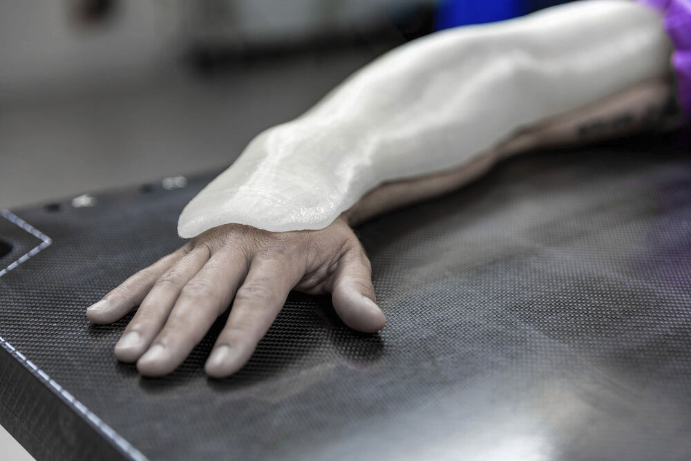 Radiosurgery radiation shielding sheet PBOLUS 3Done Australia radiation therapy / custommade