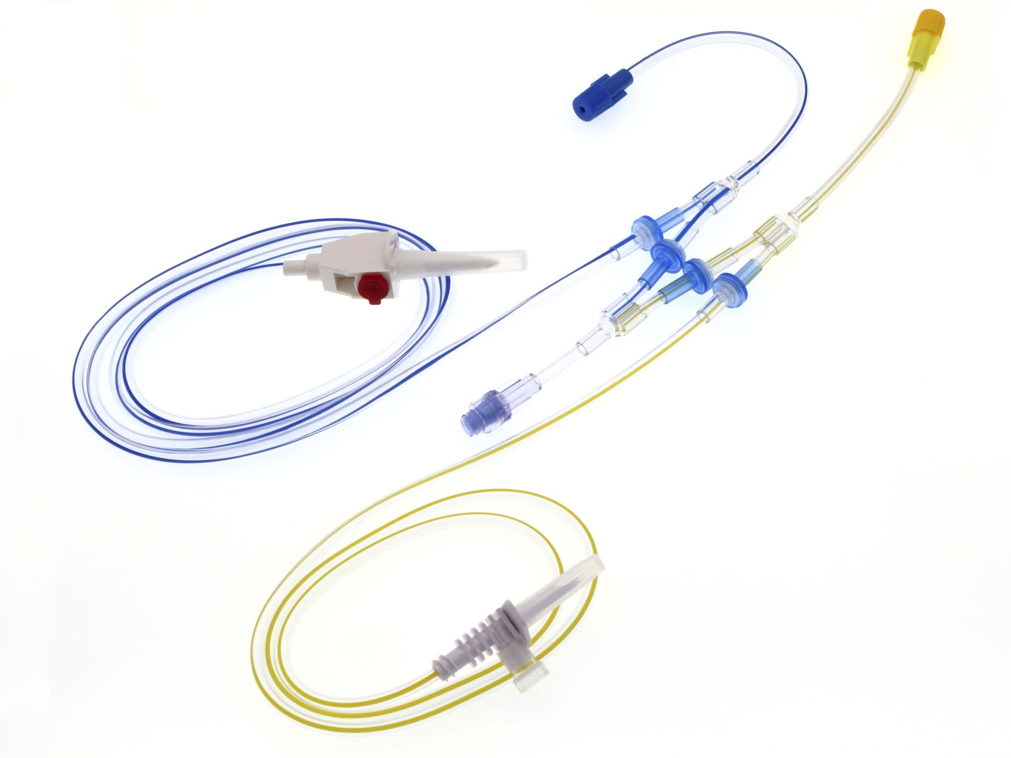 Contrast media injection tubing MultiAPS 23 Transatlantic