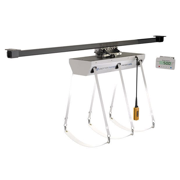 Electric patient lift Shotton Parmed ceilingmounted / mortuary