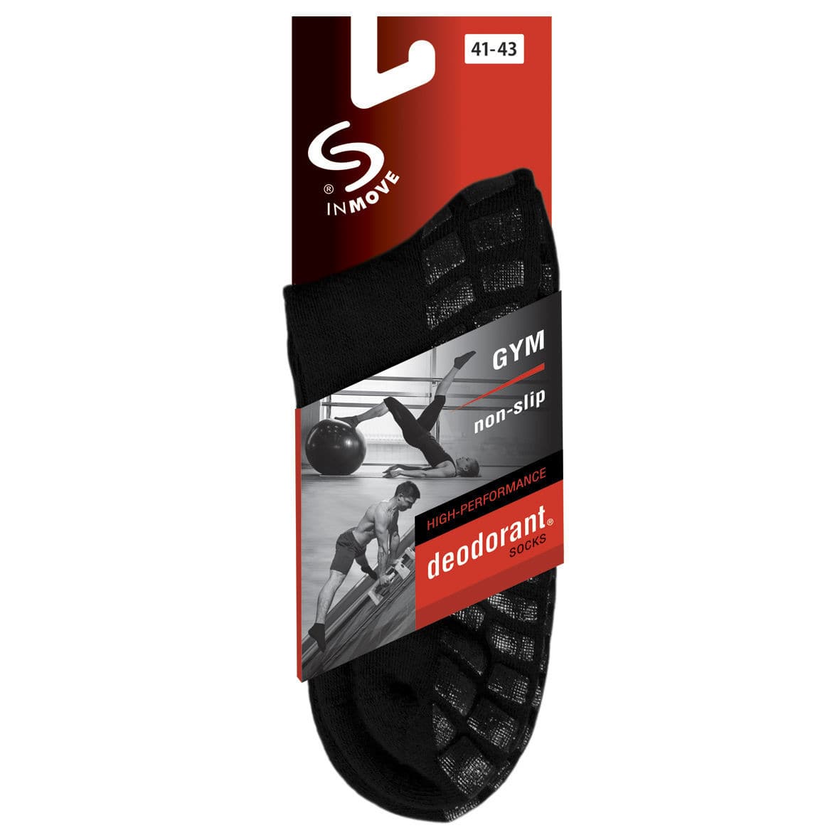 Cotton yarn antimicrobial socks deodorant® DEOMED® antislip