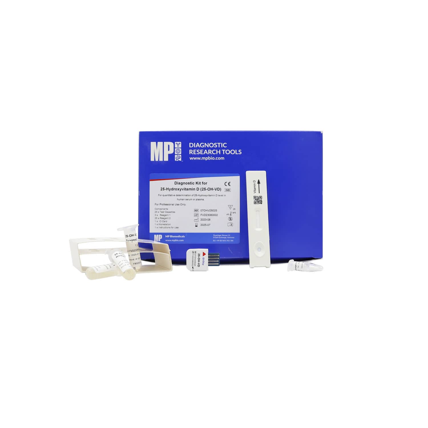Vitamin D Test Kit 07OHVD5025 MP Biomedicals For Infectious vitamin-d-test-kit-07ohvd5025-mp-biomedicals-for-infectious