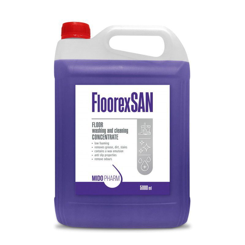 Floor disinfectant FLOOREX SAN MidoPharm liquid / 5000 mL