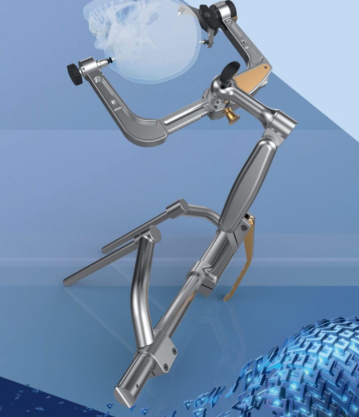 Craniotomy skull clamp - 1041109 - S1479 - AGOMED Medizin-Technik