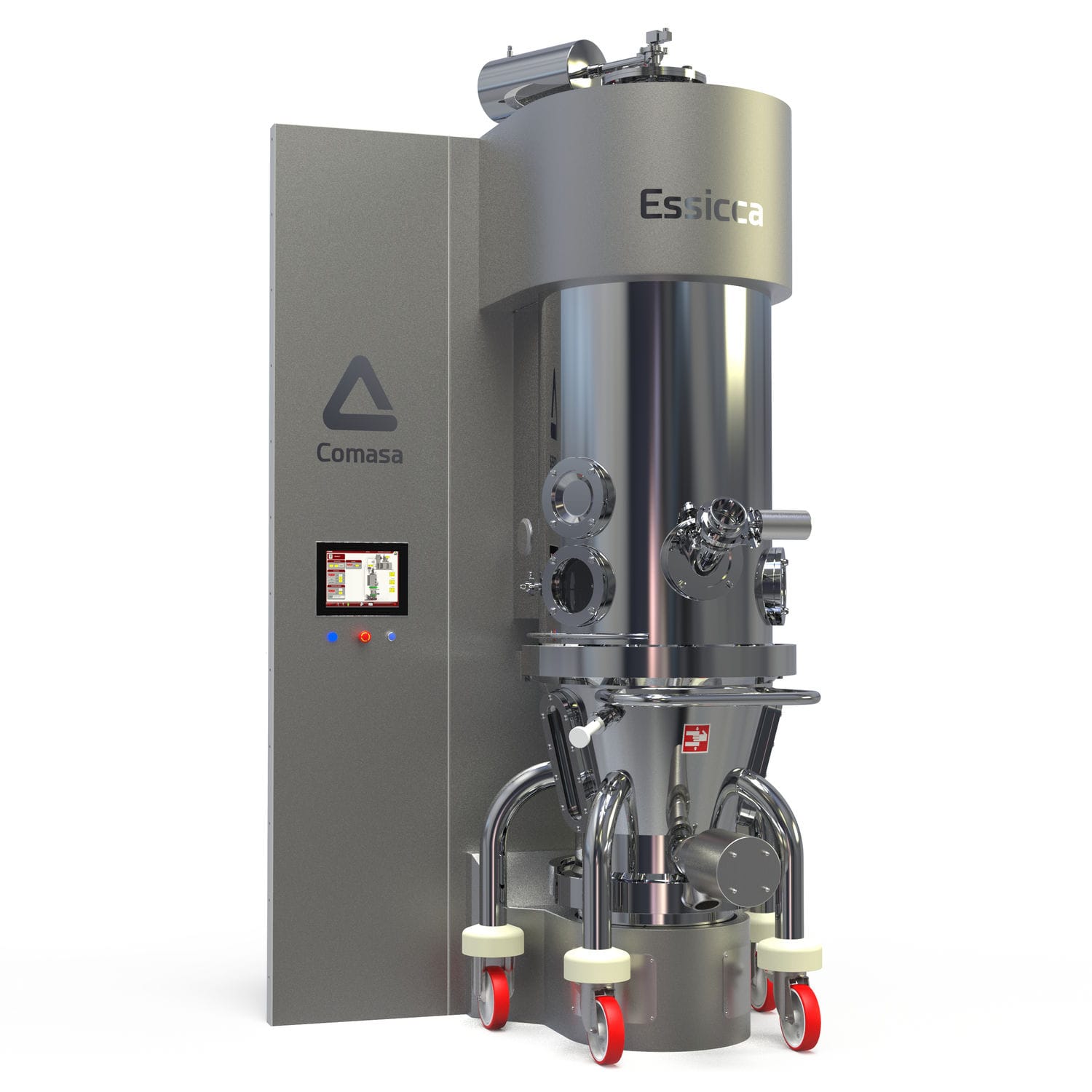 Fluidized bed dryer Essicca 150 PAT Group hot air / for the pharmaceutical industry