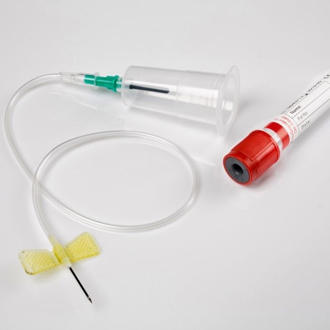 Blood collection needle - KB Medical Group - hypodermic / butterfly / pen