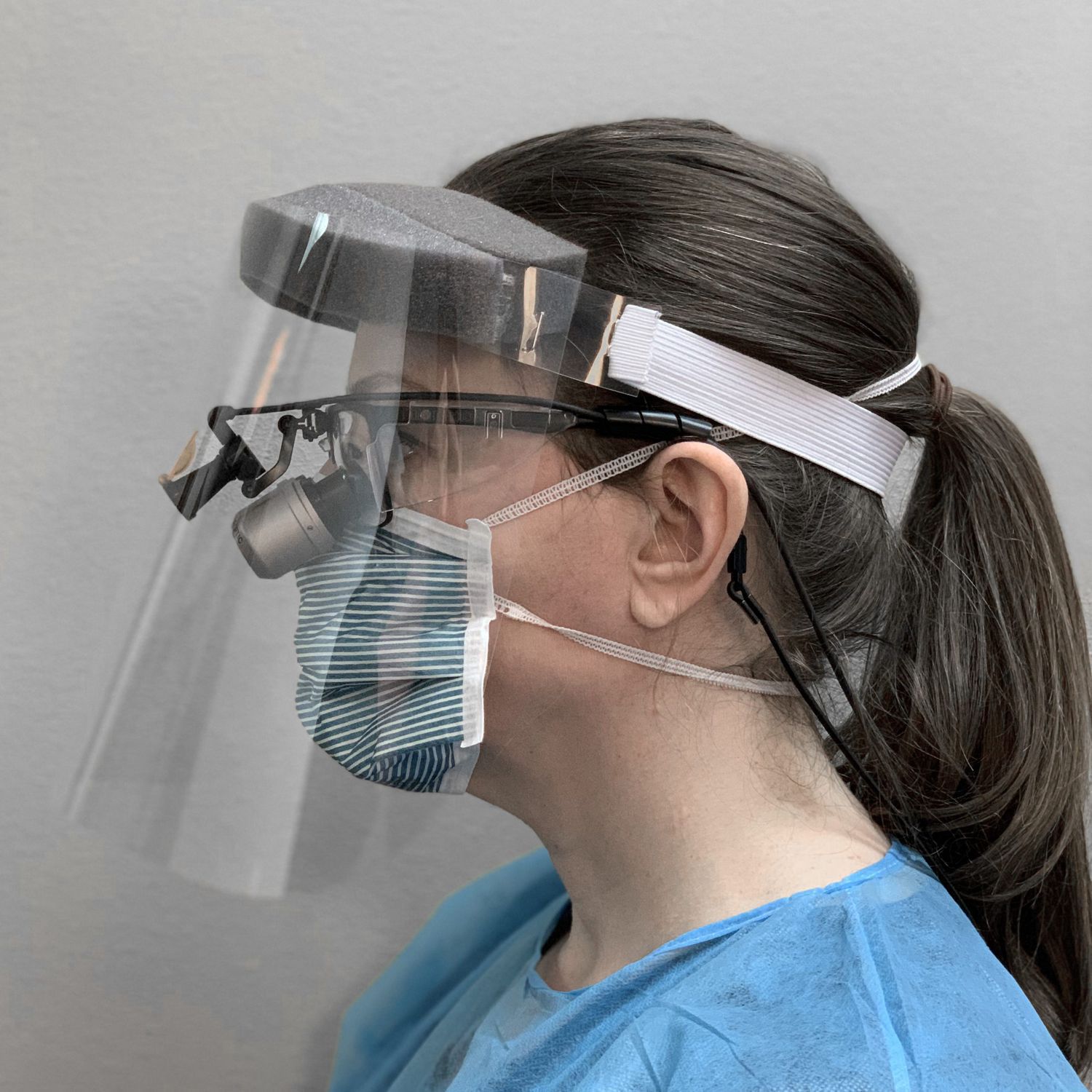 Latexfree faceshield FS2NL Sound Devices, LLC