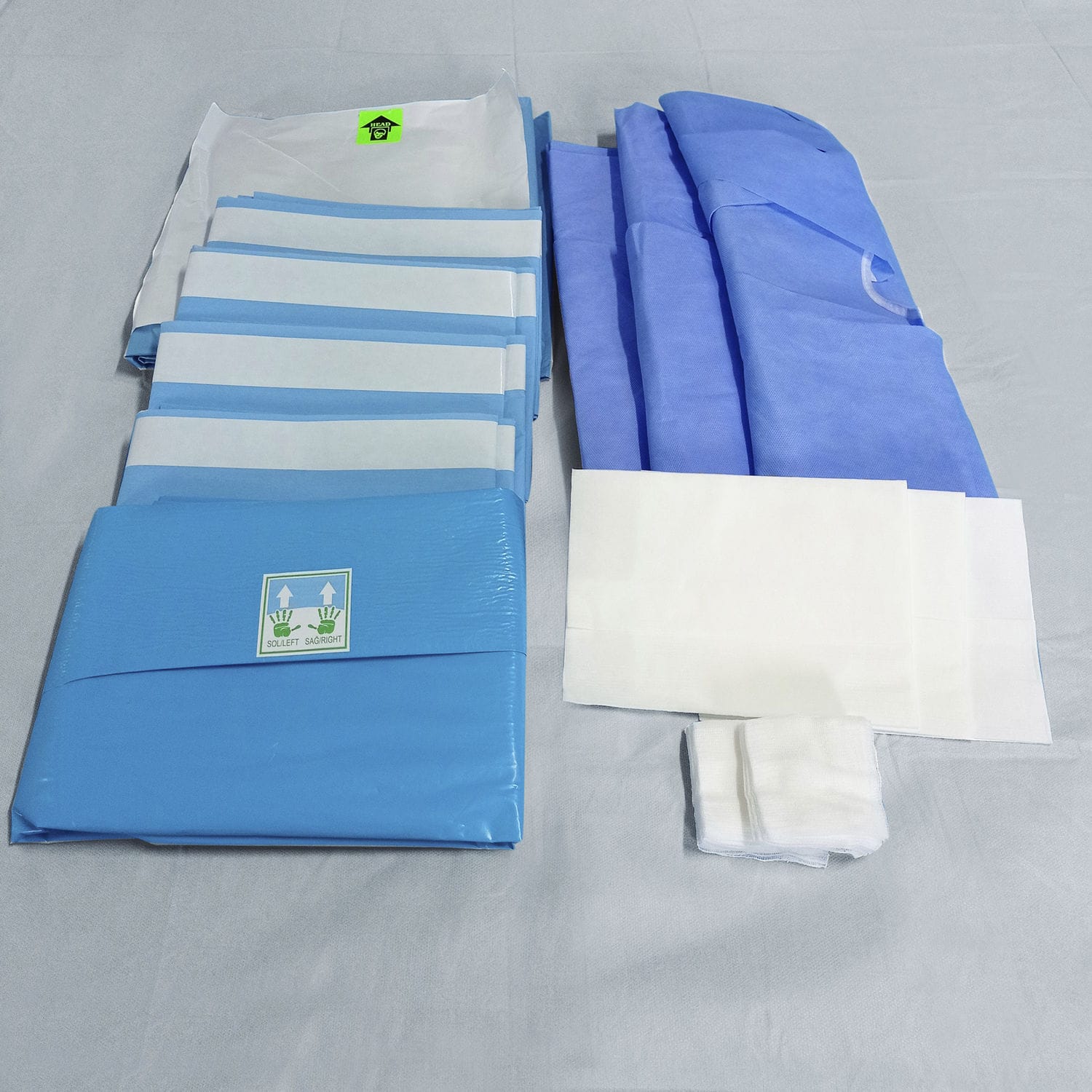 Orthopedic surgery drape FST817 vProtect sterile