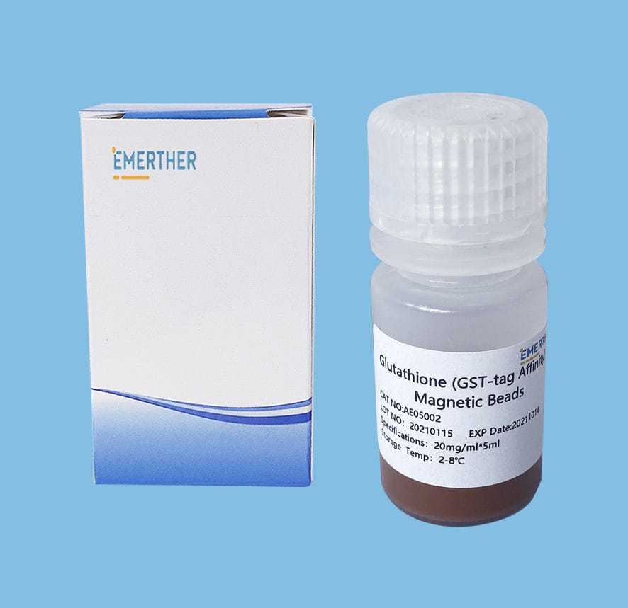 Magnetic bead-based reagent - EmerTher - The EmerTher Company - for protein analysis / for protein purification / glutathione Magnetic bead-based reagent - EmerTher - The EmerTher Company - for protein analysis / for protein purification / glutathione